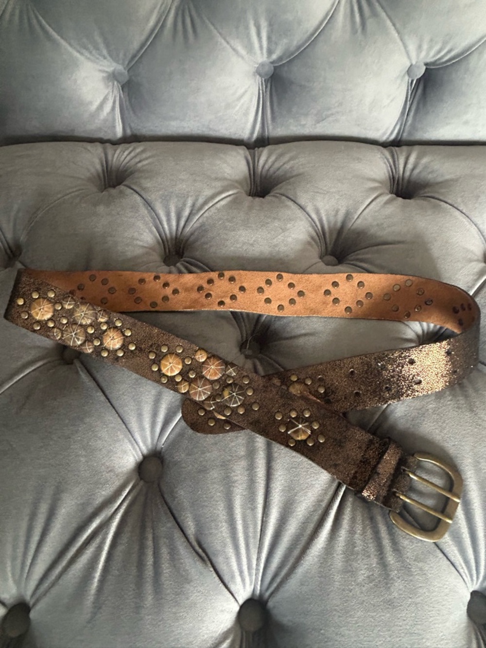 Betsey Johnson BoHo Leather Belt - Picture 5 of 10